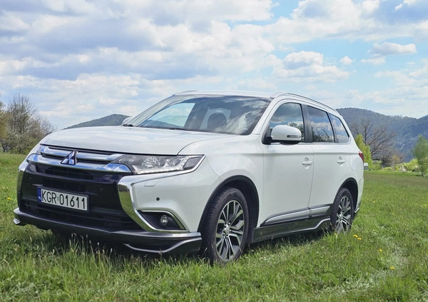 Mitsubishi Outlander cena 75800 przebieg: 137700, rok produkcji 2015 z Łosice małe 191